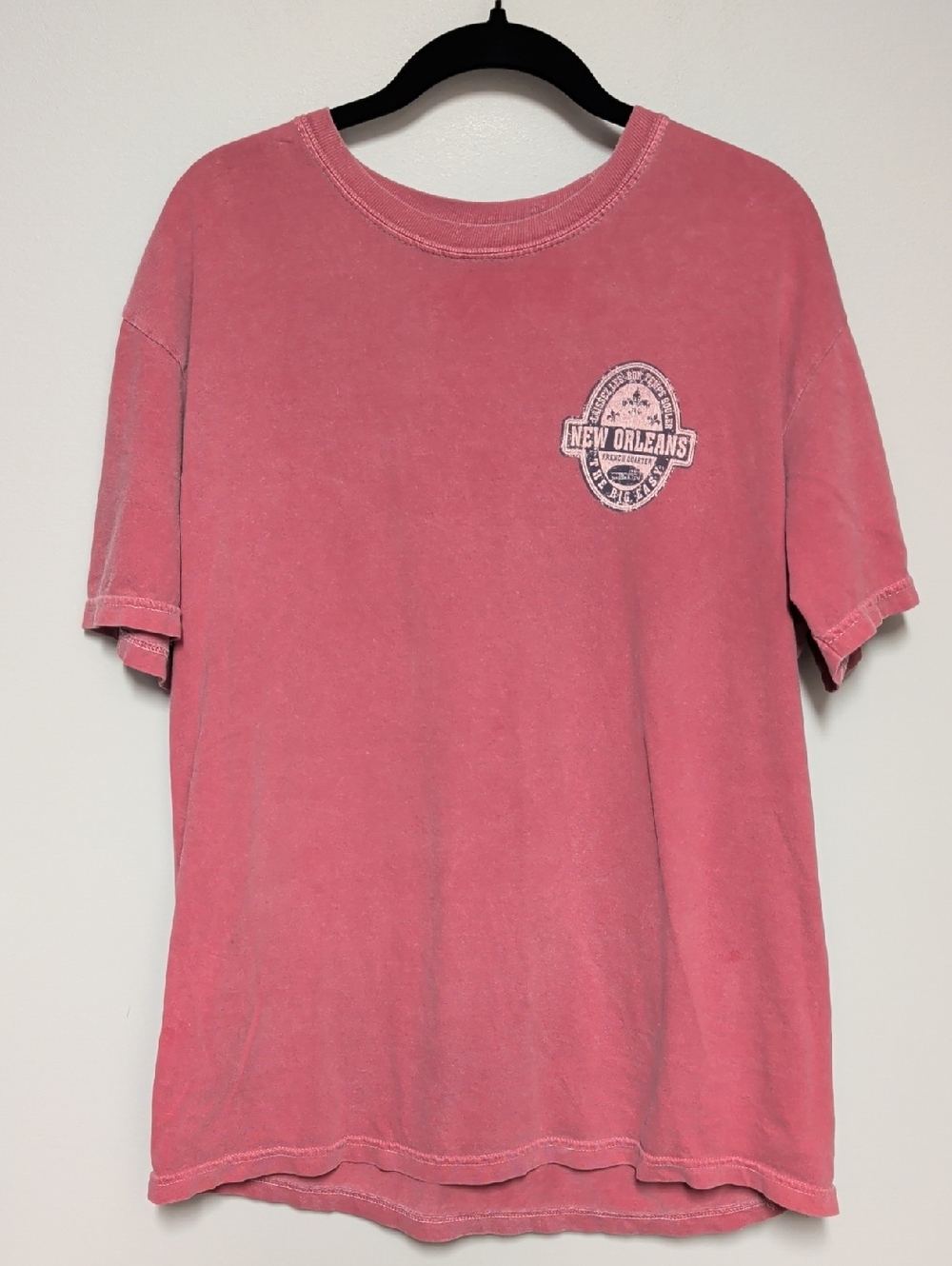 Comfort Colors Pink New Orleans Short Sleeve Tee